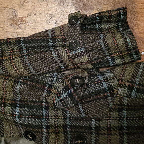 Nordstrom's Wool Blend Plaid Jacket Small - Picture 7 of 11